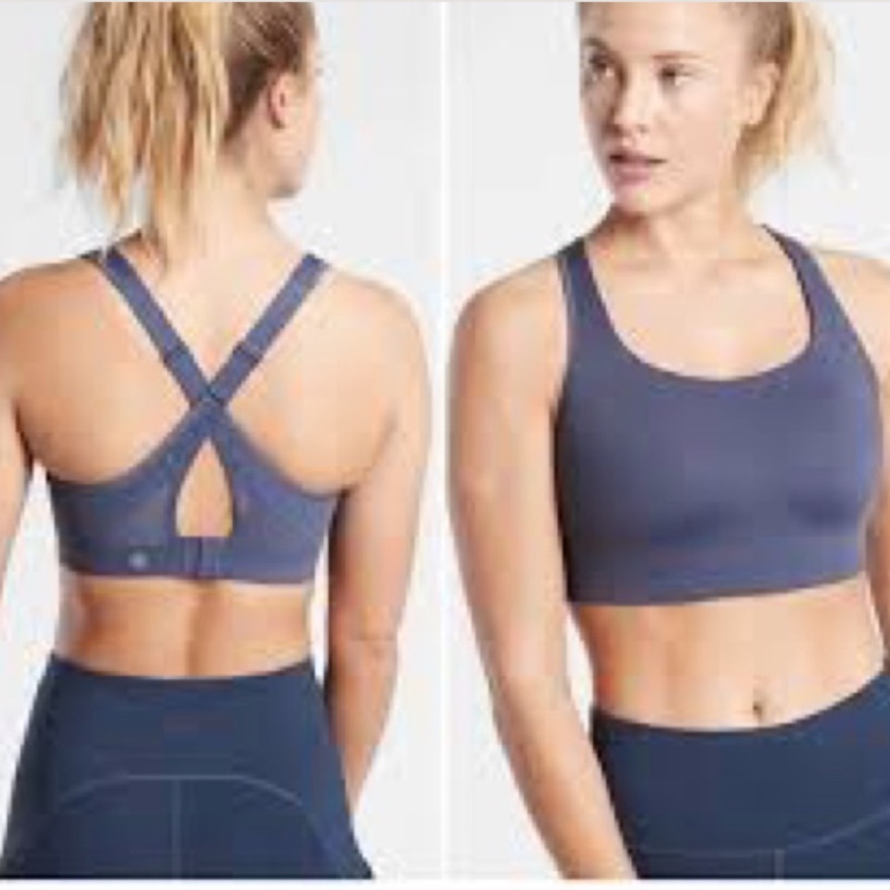 Athleta Blue Sports Bra
